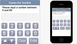 iPhone Game Mockup