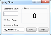 Desktop Timer Prototype
