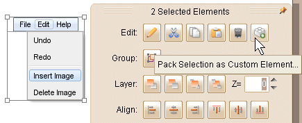Create Custom Element from Mockup