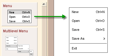 Drag Menu Element into Wireframe